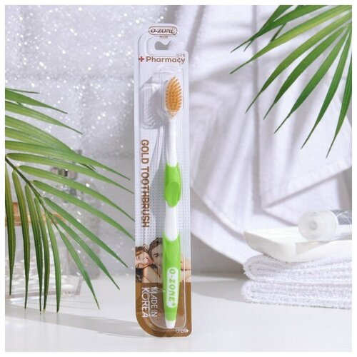 Зубная щетка O-Zone GOLD SLIM TOOTHBRUSH с ионами золота(4 шт.)