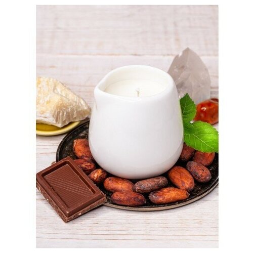 Свеча массажная мята И масло какао