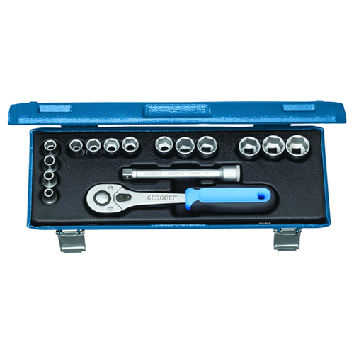 фото Набор торцевых головок 3/8" 6-19 мм, 30 jmu-10 gedore
