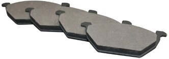 Дисковые тормозные колодки передние JP Group 1163600910 для Audi, SEAT, Skoda, Volkswagen (4 шт.)