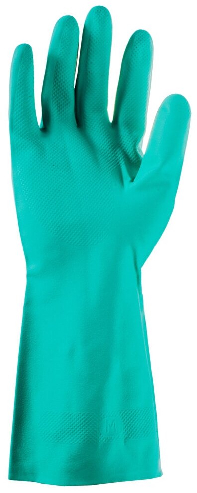 Нитриловые химостойкие перчатки (80/50) Jeta Safety, с хлопковым напылением, 0,38 мм, р.8/M, JN711-08-M - фотография № 3