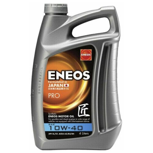 Моторное масло Eneos PRO 10W40 4л EU0040301N