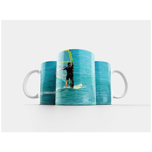 фото Кружка "виндсерфинг, спорт, море" 320 мл lotsprints
