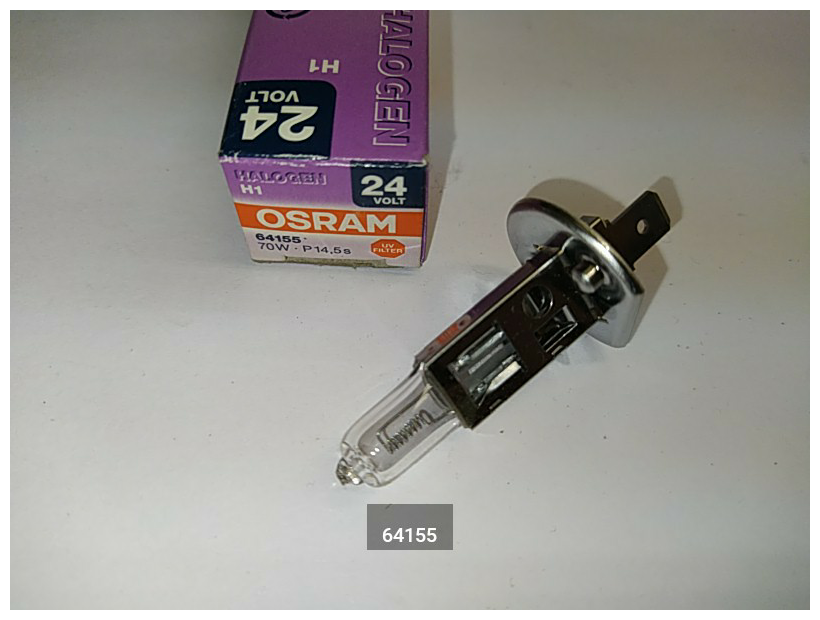 Лампа автомобильная галогенная OSRAM Original Line 64155 H1 70W P14,5s 3200K 1 шт. - фотография № 8