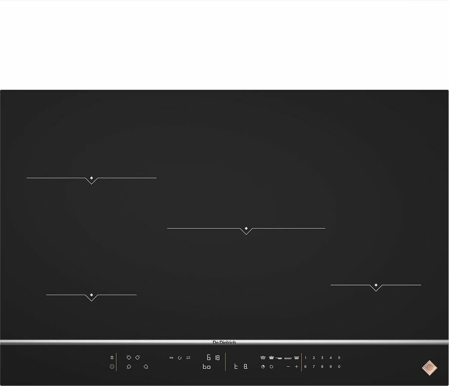 фото Варочная поверхность De Dietrich DPI7870X, черный