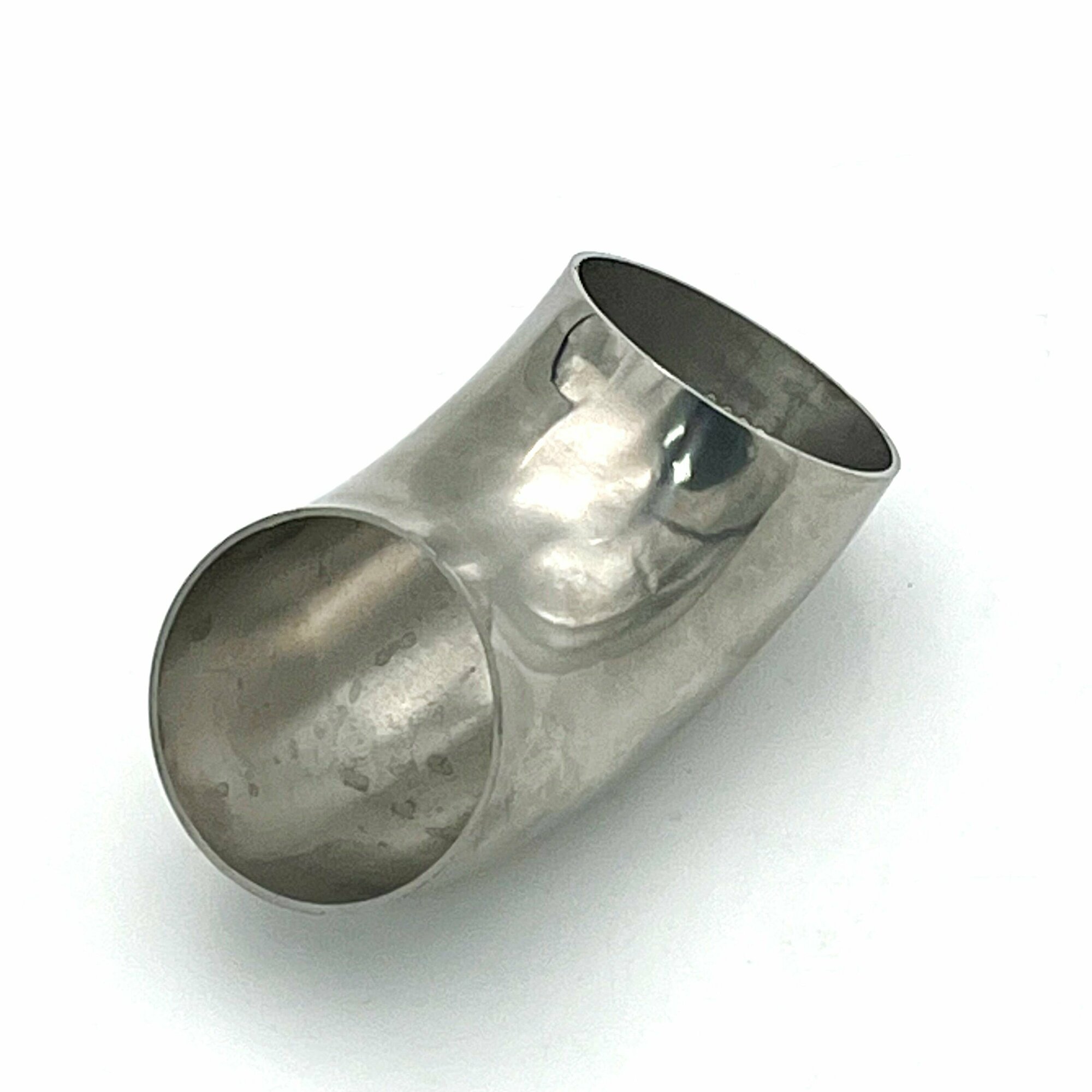 фото Отвод зеркальный 50,8 мм нержавеющая сталь AISI 304