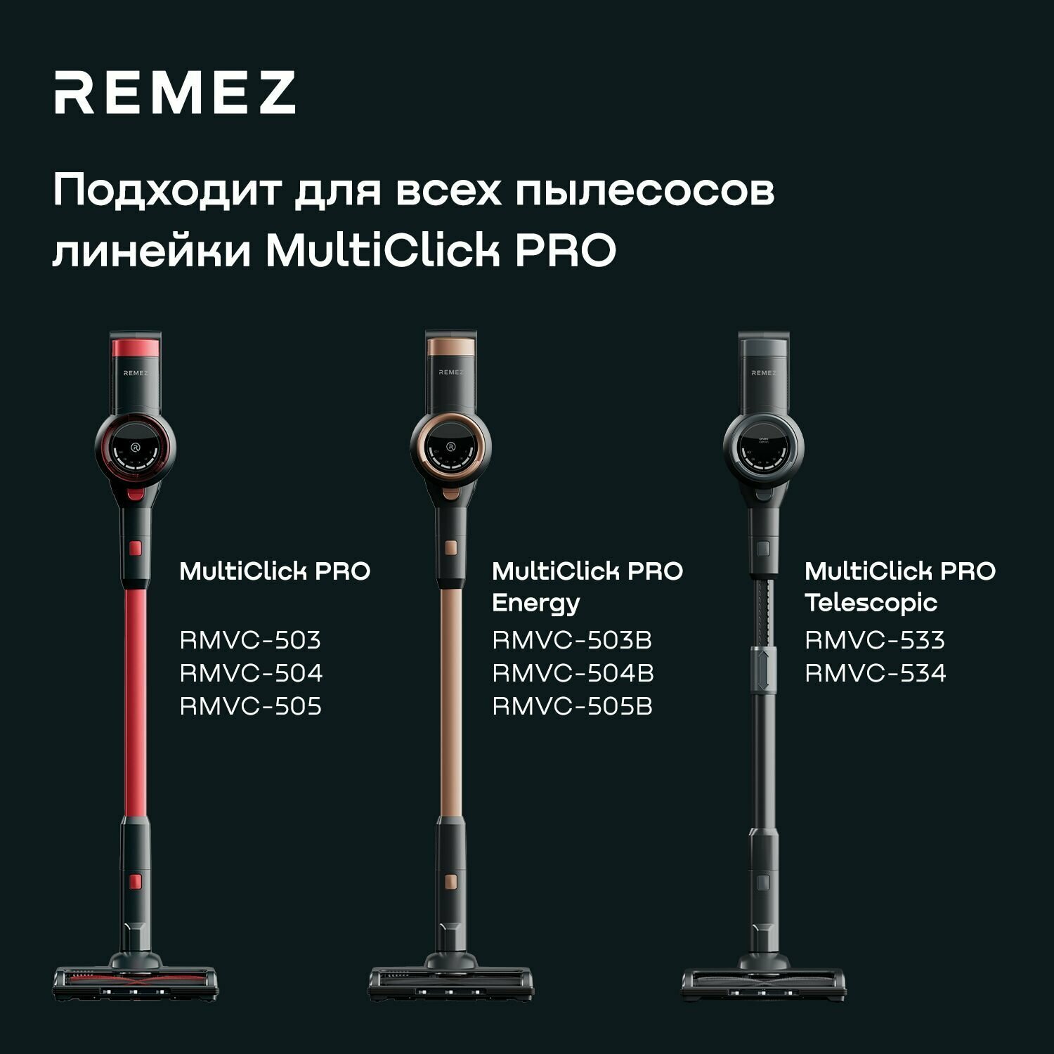 Обзор: HEPA13-фильтр для вертикального пылесоса REMEZ MultiClick PRO