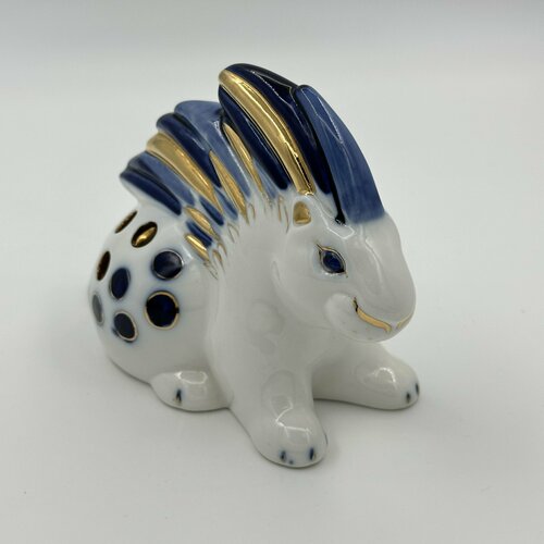 Карандашница Дикобраз скульптор Д В Горлов фарфор роспись золочение 4550₽