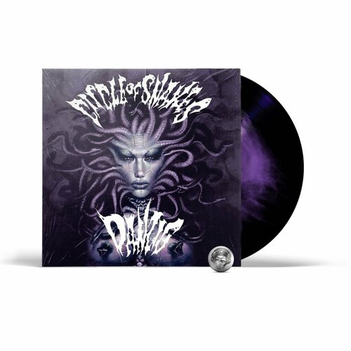 Danzig - Circle Of Snakes (coloured) (LP) 2023 Black Purple Haze, Gatefold, Limited Виниловая пластинка danzig 6 66 satan s child coloured lp 2023 red black haze gatefold limited виниловая пластинка