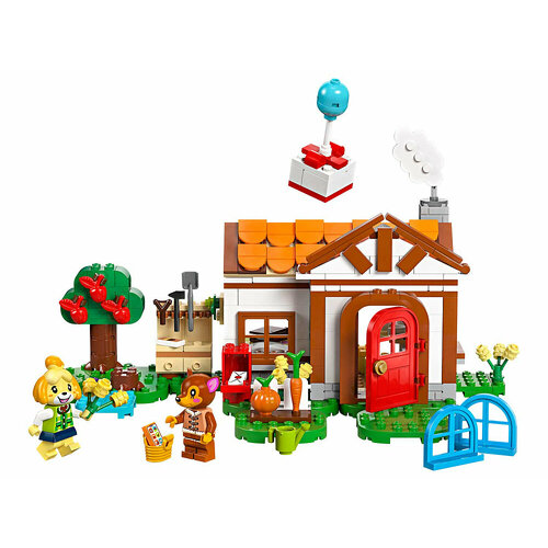 Конструктор LEGO Animal Crossing 77049 Конструктор Посещение дома Изабель animal crossing silica gel keychain fashion game animal crossing pendant keyring