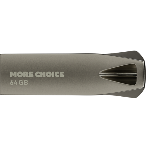 MORE CHOICE Флеш-накопитель MORE CHOICE 64Gb V3.0 more choice 4610196400865 bs12 grey