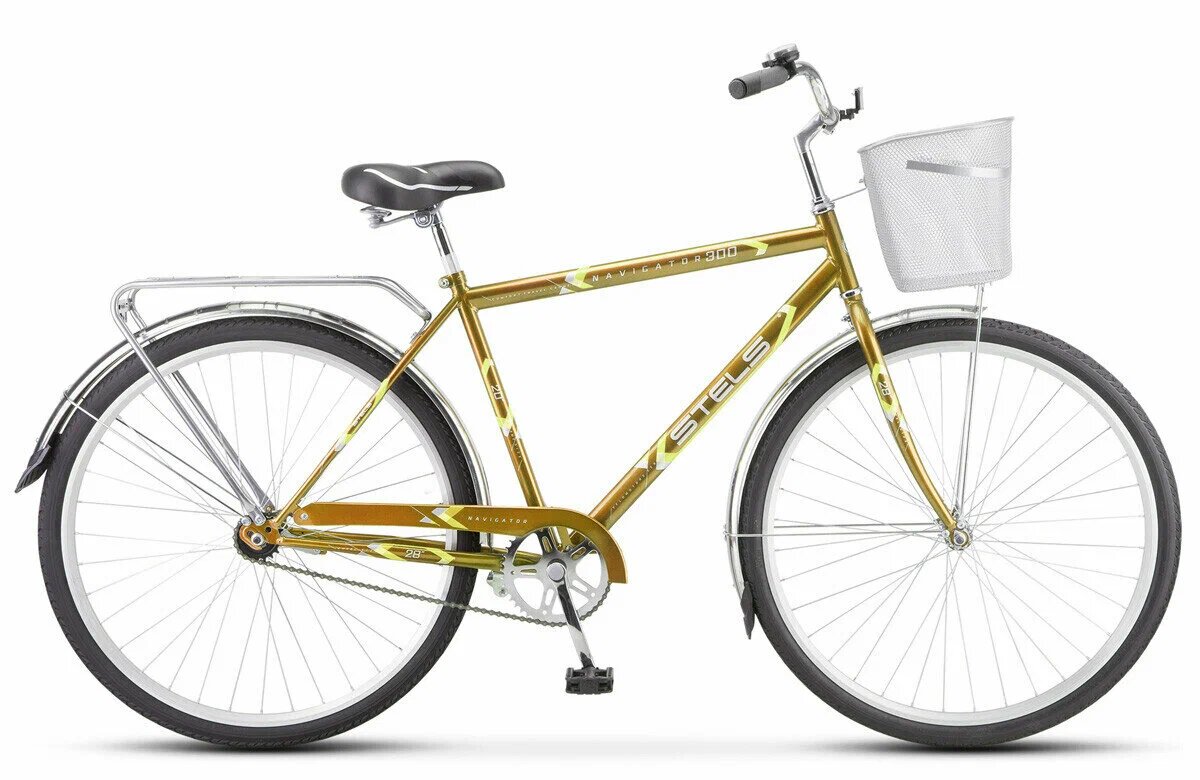 фото Велосипед для города и туризма STELS Navigator 300 Gent 28 Z010, 20" светло-коричневый