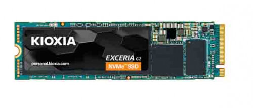 Накопитель SSD Kioxia M.2 Exceria G2 500 Гб PCIe Gen3x4 NVMe 3D BiCS TLC LRC20Z500GG8