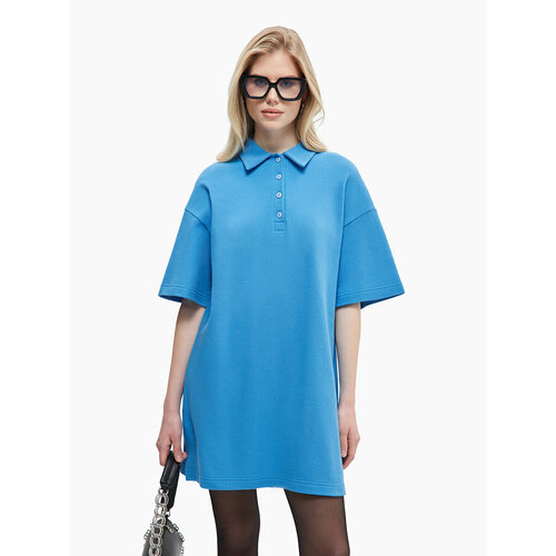Платье TOPTOP, размер 46/48, голубой платье toptop размер 46 48 голубой