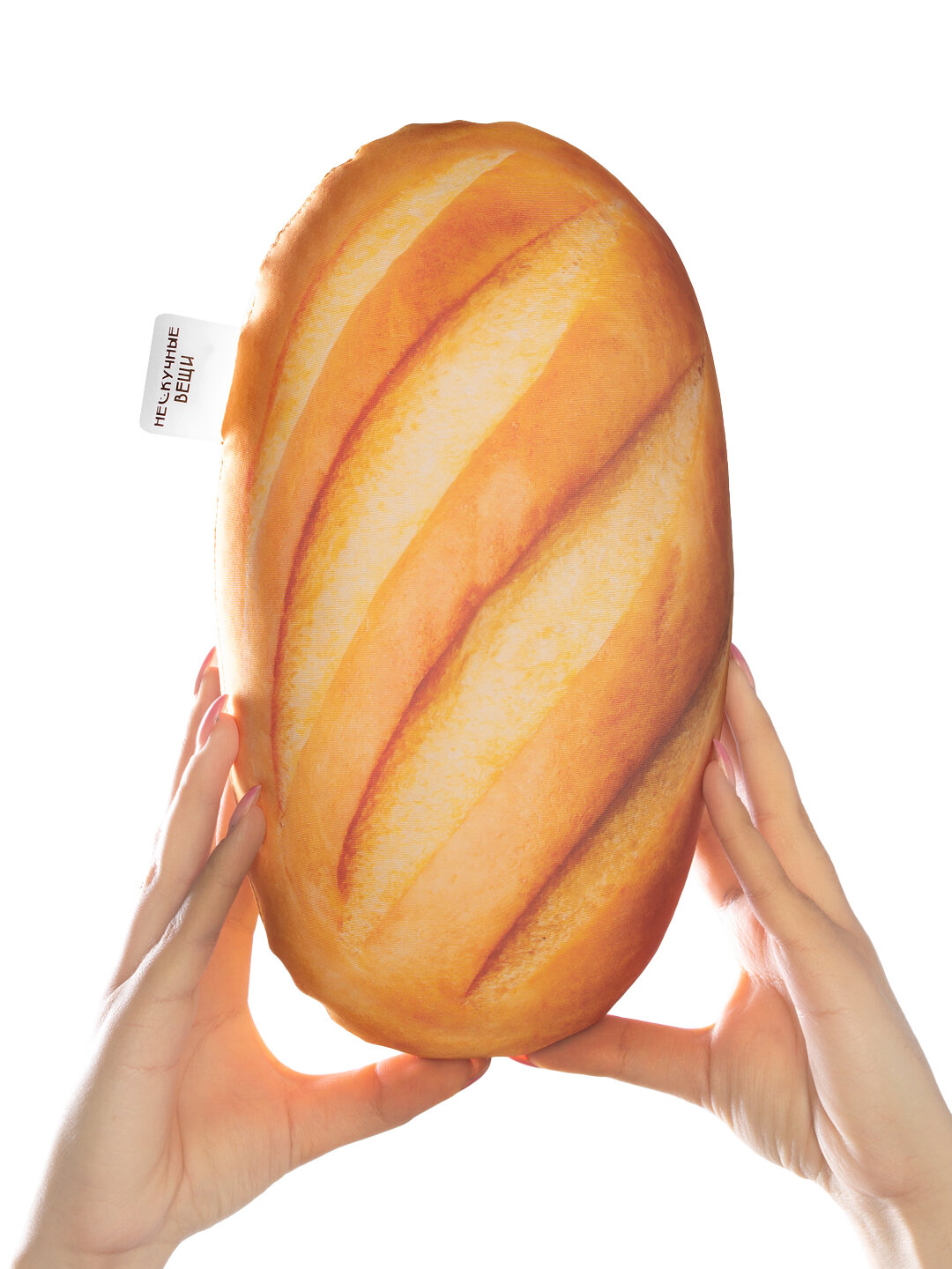 фото Реалистичная антистресс подушка Батон