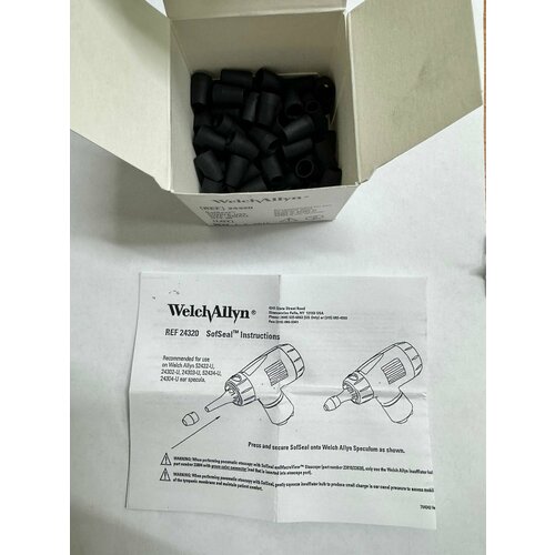 Воронки с эластичным наконечником 4 мм (80 шт/уп.), эластичные наконечники для воронок 2,3-4, арт. 24320