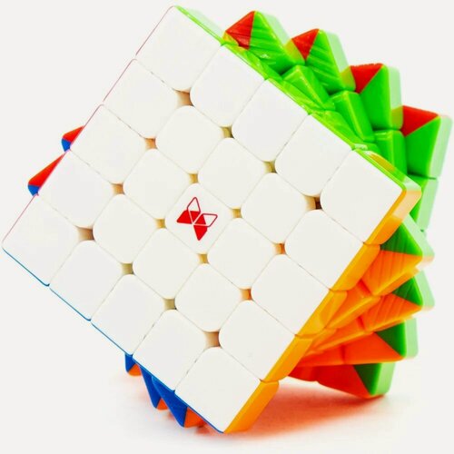 Изображение товара QiYi MoFangGe 5x5Hong M UV Цветной устойчивый / Кубик рубика головоломка