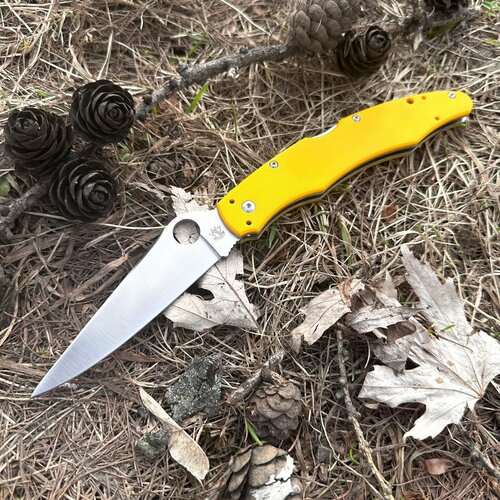 Складной нож Steelclaw Коп-1 сталь D2 рукоять желтый G10 складной нож steelclaw идол 1 сталь d2 рукоять g 10