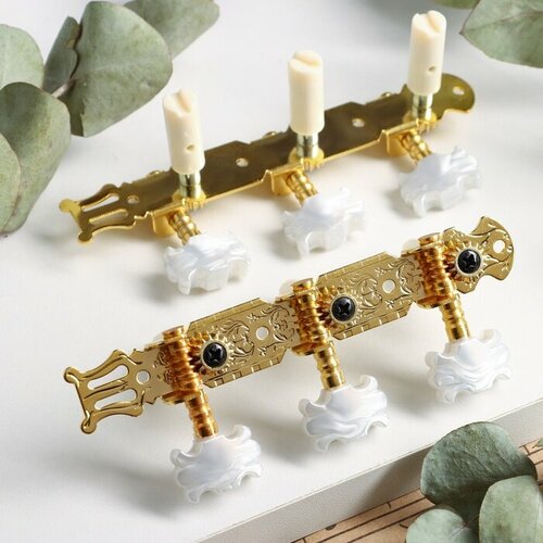 Комплект колковой механики Music Life золотой с белым 1010₽