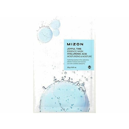 Тканевая маска для лица с гиалуроновой кислотой Mizon Joyful Time Essence Mask - Hyaluronic Acid тканевая маска mizon joyful time essence mask aqua 23 г