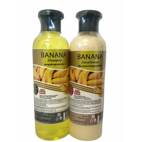 Набор средств по уходу за волосами ШампуньКондиционер Coco Blues Shampoo Банан 2360ml 585₽