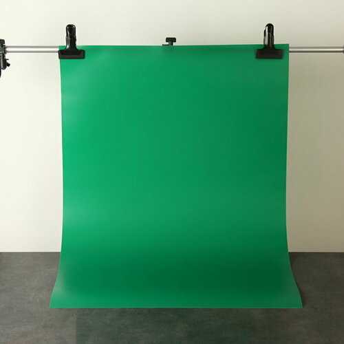 Фотофон для предметной съёмки "Зелёный" ПВХ, 100 x 70 см