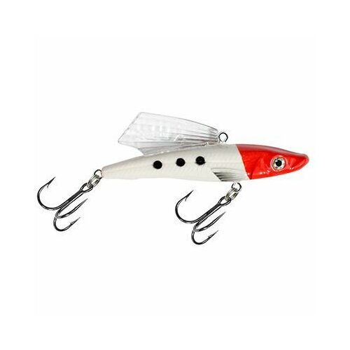 Воблер для рыбалки AQUA бекас VIB 70mm, вес - 22,0g, цвет 160 (red head), 1 штука
