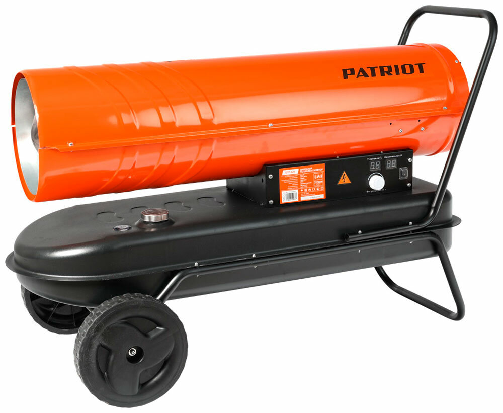 Тепловая пушка дизельная Patriot DTC-629 62 кВт 1500 м3/ч термостат колеса (633703063)