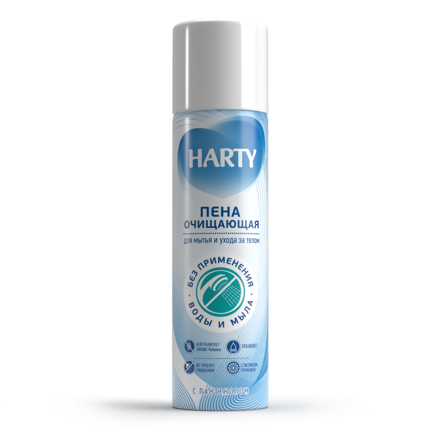 Пена HARTY очищающая для мытья и ухода за телом 350 см3