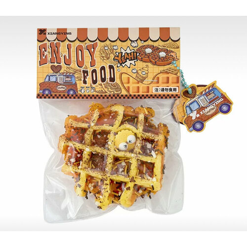 Таба Сквиш Вафелька Вафля антистресс игрушка