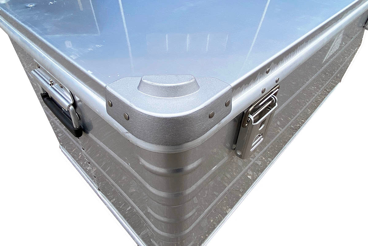 Ящик Sevenberg Midi, Алюминиевый, С Замком, Серебристый, 58,5X38X28 См — фото 1