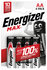 Батарейки Energizer Max, тип AA/LR06, 1.5V, 4шт. (Пальчиковые)