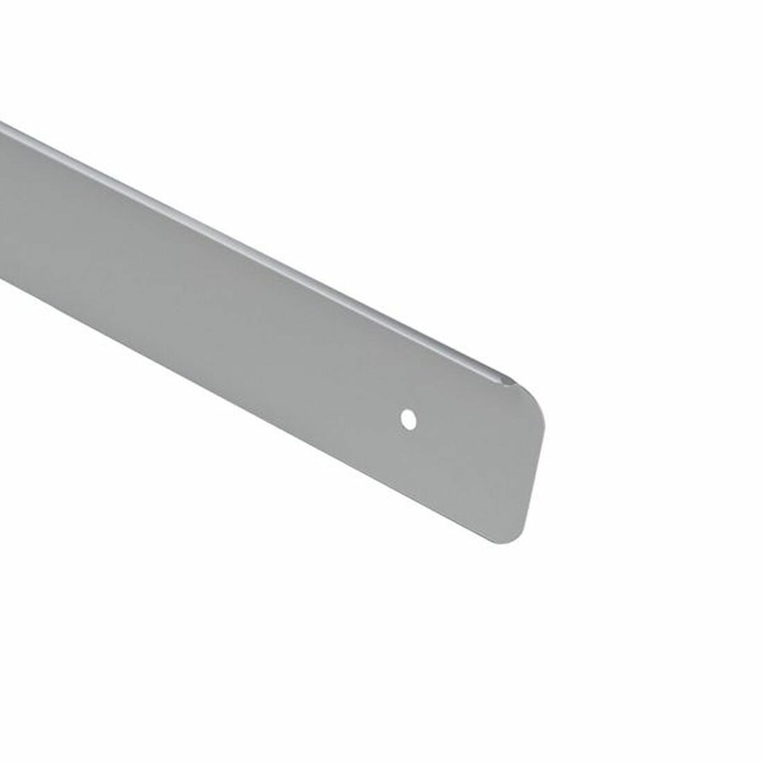 Планкаторцевая правая к столешнице 38 R8  алюминий