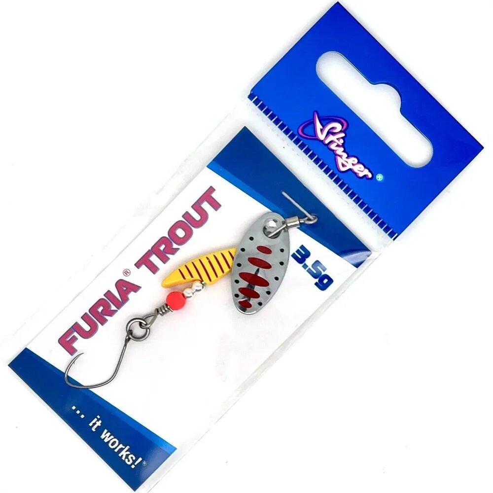 Блесна Stinger Furia Trout #1 3,5гр #SR Для ловли форели — фото 1