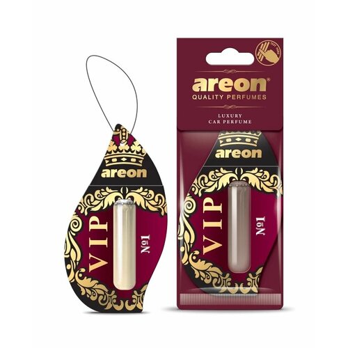 фото Ароматизатор на зеркало areon liquid vip жидкий №1 5 мл