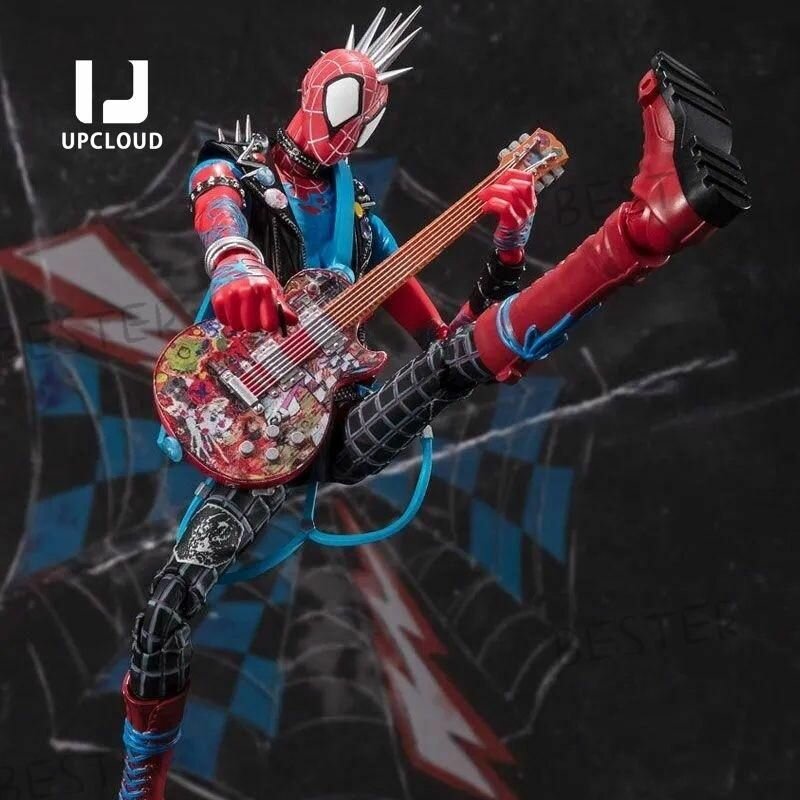 Статуэтка/хот тойз панк паук/spider man punk marvel legends