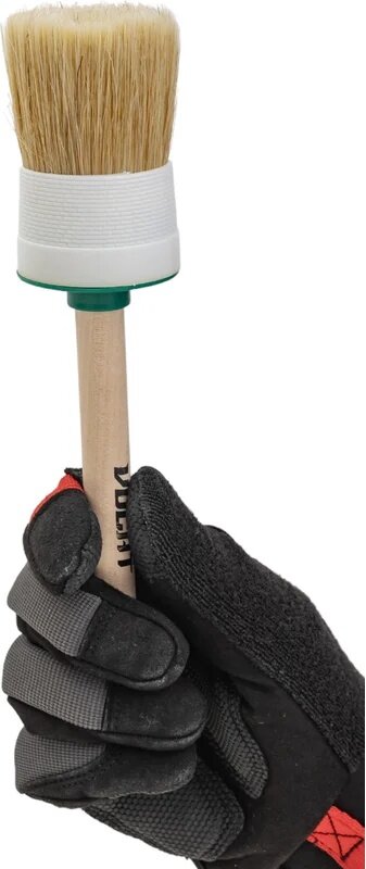 Кисть малярная круглая волат №14 10702-50 50 мм, для ЛКМ на масляной основе, густых лаков, олифы, эмалей — фото 1