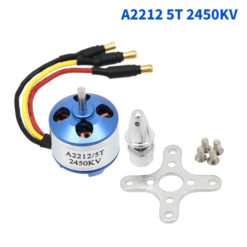 Бесколлекторный двигатель XXD A2212 930KV/1000KV/1400KV/2200KV/2450KV/2700KV для радиоуправляемых моделей