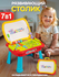 Игровой развивающий столик для малышей 7 в 1, магнитная рыбалка, ...