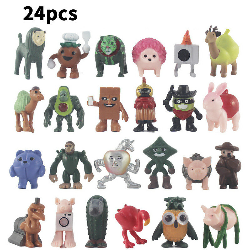 Вторая генерация шань хай цзин деревянные фигурки набор с пвц для детей и коллекционеров стиль б