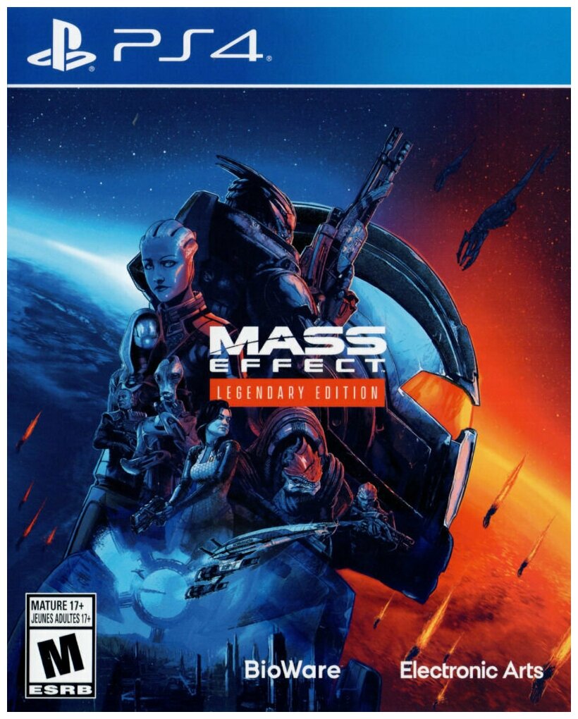 Mass Effect Legendary Edition (PS4, Русские субтитры)