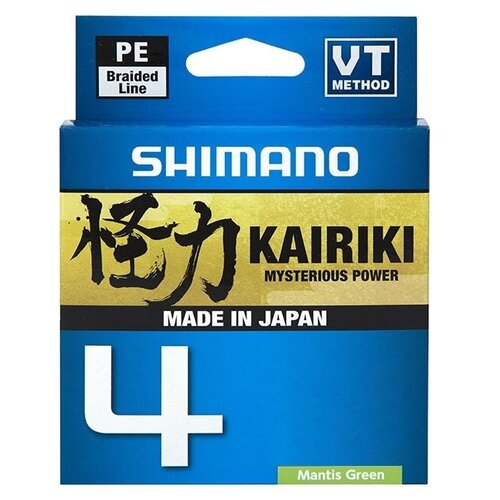 леска shimano exage 150 м прозрачная 0 225 мм 4 4 кг Леска плетёная SHIMANO Kairiki 4 PE 150 м зеленая 0.20 мм 13.8 кг