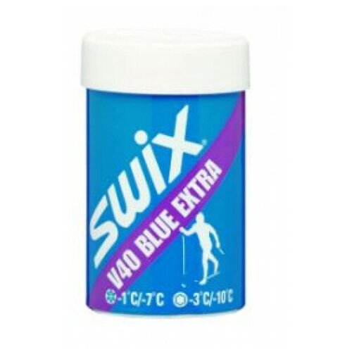 фото Лыжная мазь держания swix wax blue extra v40 -1/-10, 45 г