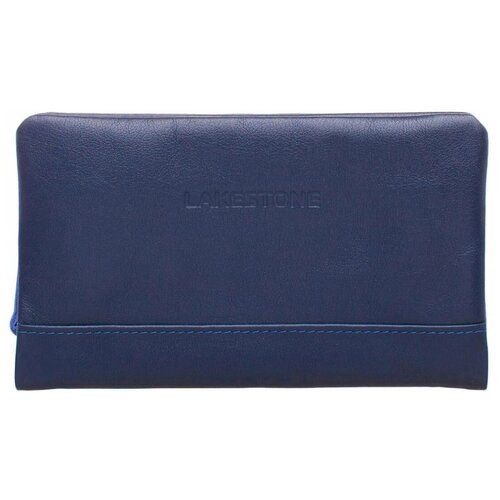 Сумка клатч LAKESTONE, фактура зернистая, синий сумка клатч lakestone классическая натуральная кожа синий