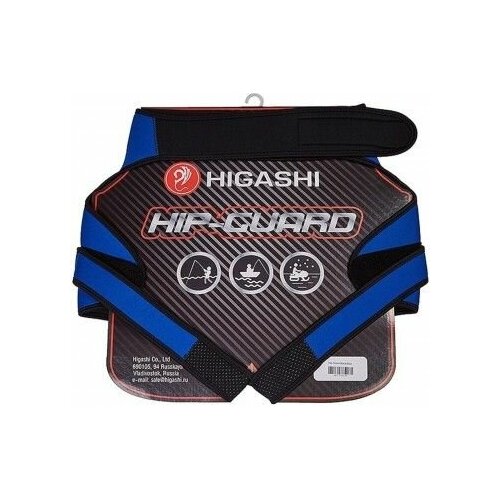 фото Сиденье неопреновое "higashi hip- guard" (black- blue)