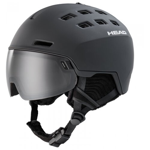 фото Шлем защитный head radar 5k + sparelens 2021/2022, р. m/l (56 - 59 см), black