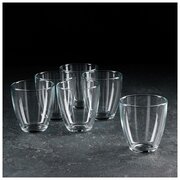Paşabahçe Набор стеклянных стаканов «Аква», 285 мл, 6 шт