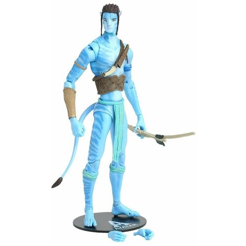 Фигурка Аватар Джейк Салли + подарок Avatar Jake Sully подвижная оружие подставка 19 см нейтири аватар фигурка 20 см neytiri avatar