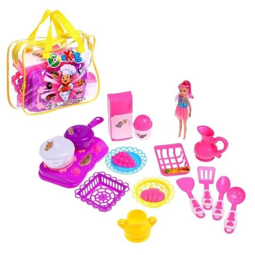 фото Набор посуды мини кухня, микс 5116502 . yandex market