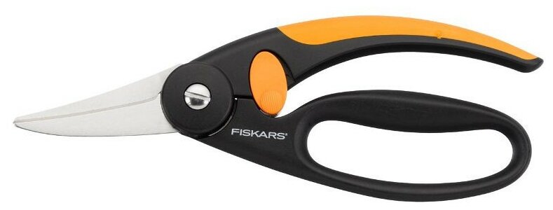 Ножницы садовые универсальные Fiskars с петлей для пальцев Р45 - фотография № 2